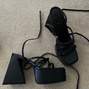 Chunky Platform Heels